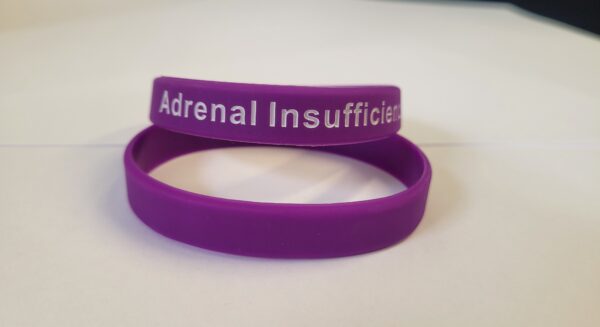 Adult's Adrenal Insufficiency Silicone Wristband