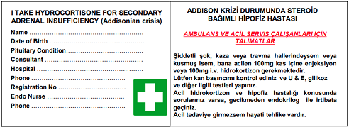 Turkish HC Awareness Card