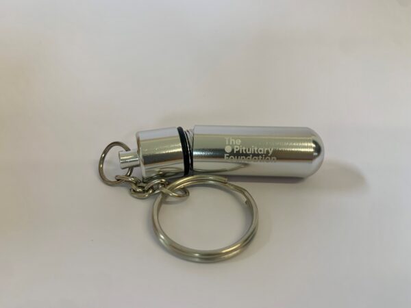 Pillbox Keyring