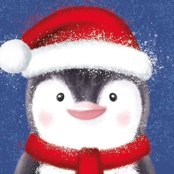 Cute Penguin - Christmas Cards