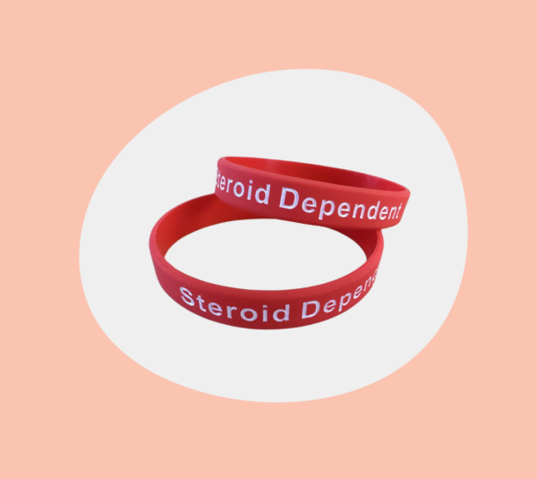 Adults Steroid Dependent Wristband