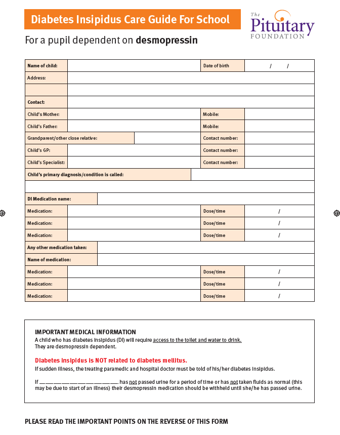 Front cover of the AVP-D care guide for schools 
