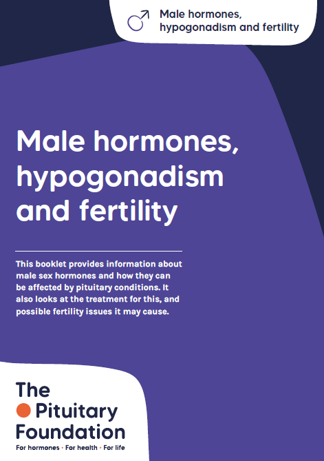 The cover of the male hormones booklet
